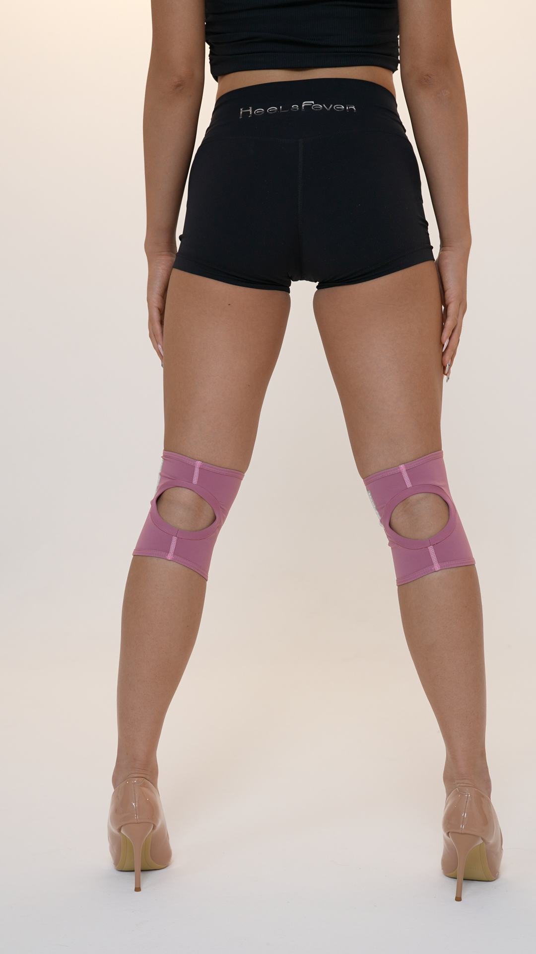 HeelsFever - Knee Pads - Quick Drying Collection-advanced Level - for heels/jazz/yoga/twerk - China Pink